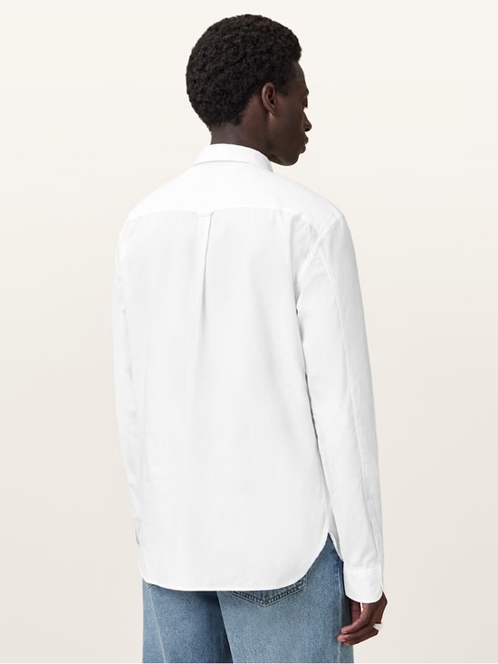 All Saints White Button-Down Shirt - Picture 8 of 11